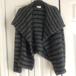 Striped Cardigan Sweater